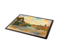 MOUSE MAT - Market Place, Brandon - Vintage Art Style