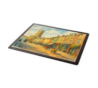 MOUSE MAT - Market Place, Cirencester - Vintage Art Style
