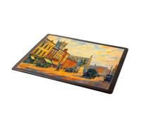 MOUSE MAT - Market Place, Hull (a) - Vintage Art Style