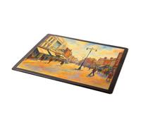 MOUSE MAT - Market Place Looking South, Watford - Vintage Art Style