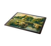 MOUSE MAT - Marsh Lock, Henley-on-Thames - Vintage Art Style