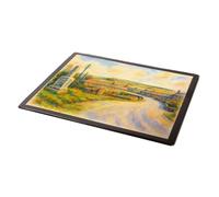 MOUSE MAT - Mennock Village near Sanquhar - Vintage Art Style