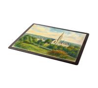 MOUSE MAT - Millport. The Cathedral of Argyll & Isles - Vintage Art Style