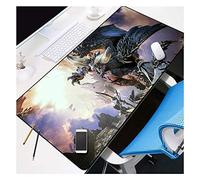 Mouse Mat monster hunter Speed Gaming Mouse Pad | XXL Mousepad |800 x 300mm Large Size| 2mm-Thick Base | Perfect precision and speed, P