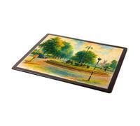 MOUSE MAT - New Road, St John's, Worcester - Vintage Art Style