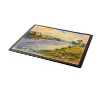 MOUSE MAT - Newton Stewart from the River - Vintage Art Style