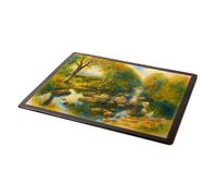 MOUSE MAT - Newton Stewart on the Penkiln - Vintage Art Style