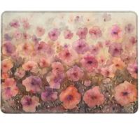 Mouse Mat Office Mouse Pad Mousepad 34 x 28 cm Non-Slip Rubber Base, Easy Gliding Ultra Thin Improves Speed and Accuracy, Wear-Resistant Textured, Gifts for Men Office Portable PC Plant Flowers w0j586