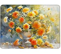 Mouse Mat Office Mouse Pad Mousepad 36 x 30 cm Non-Slip Rubber Base, Easy Gliding Ultra Thin Improves Speed and Accuracy, Wear-Resistant Textured, Gifts for Men Office Portable PC Plant Flowers w0j590