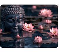 Mouse Mat Office Mouse Pad Mousepad 36 x 30 cm Non-Slip Rubber Base, Easy Gliding Ultra Thin Improves Speed and Accuracy, Wear-Resistant Textured, Gifts for Men Office Portable PC Plant Flowers w0j700