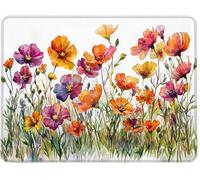 Mouse Mat Office Mouse Pad Mousepad 42 x 35 cm Non-Slip Rubber Base, Easy Gliding Ultra Thin Improves Speed and Accuracy, Wear-Resistant Textured, Gifts for Men Office Portable PC Plant Flowers w0j794
