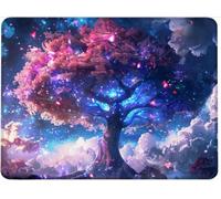 Mouse Mat Office Mouse Pad Mousepad 52 x 25 cm Non-Slip Rubber Base, Easy Gliding Ultra Thin Improves Speed and Accuracy, Wear-Resistant Textured, Gifts for Men Office Portable PC Tree Plants w0j-742