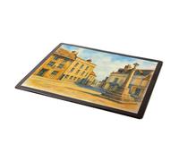 MOUSE MAT - Old Market Cross, Stow-on-the-Wold - Vintage Art Style