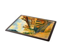 MOUSE MAT - Old Market Place, Charing - Vintage Art Style