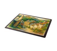 MOUSE MAT - Old Town, Dunkeld - Vintage Art Style