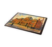 MOUSE MAT - Oldham. Public Baths Union Street - Vintage Art Style