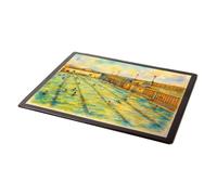 MOUSE MAT - Open Air Swimming Pool, Westcliff-on-Sea - Vintage Art Style