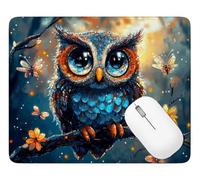 Mouse Mat Owl Gaming Mouse Pad 200 x 150 x 3 mm, Desk Accessories, Q-783
