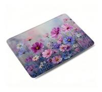 Mouse Mat Pastoral Gaming Mouse Pad, Optimised for Gaming Sensors, Moderate Surface Friction, Improved Precision and Speed, Non-Slip Mousepad for Computers, Laptop, PC, 23 x 18 x 3 mm, Flower 0o-809