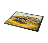 MOUSE MAT - Pembridge Market Place - Vintage Art Style