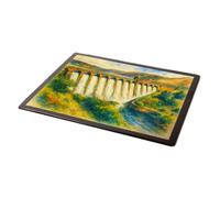 MOUSE MAT - Pen-y-Craig Dam, Elan Valley, Rhayader - Vintage Art Style