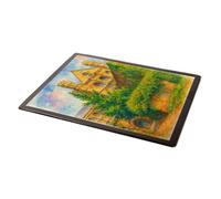 MOUSE MAT - Peterborough Cathedral from the South - Vintage Art Style