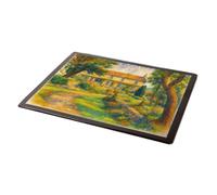 MOUSE MAT - Peveril Of the Peak Hotel, Thorpe (a) - Vintage Art Style