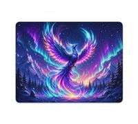 Mouse Mat Phoenix Rising in A Snowy Landscape Mouse Pad Work 25x30cm