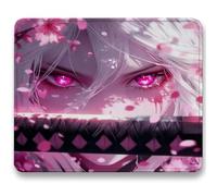 Mouse Mat, Pink Mouse Pad, Small Mousepads Beauty, 420x350x3mm, Mousemat with Non-Slip, Desk Mat Portable for Office Laptop Working Studying, Smooth Surface Desk Accessories, Washable, Gifts c0-238