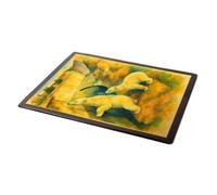 MOUSE MAT - Polar Bears at the Bristol Zoo - Vintage Art Style