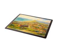 MOUSE MAT - Portland. Chesil Beach near Weymouth - Vintage Art Style