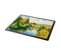MOUSE MAT - Pulteney Bridge & Empire Hotel, Bath - Vintage Art Style