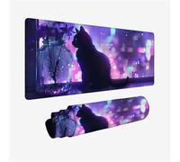Mouse Mat Purple Mouse Pad Large 1000x500mm, Desk Mat Sky Mousepad, Desk Pad with Non-Slip Base, Extended Waterproof Mousemat, Stitched Edges Keyboard Matt, Office Accessories, Gifts for Women H2-785