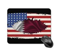 Mouse Mat Qatar Qatari Friendliness Flag Soft Mouse Pad Comfortable Desk Pad For Desk Pc Office 25X30Cm