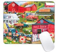 Mouse Mat Ranch Computer Mouse Pad With Non-Slip Rubber Base Small Table Mat, For Desk, Home, Laptop, 25x30cm