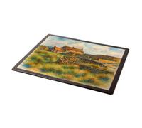 MOUSE MAT - Relics Of the Past, Beadnell - Vintage Art Style
