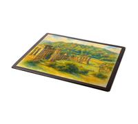 MOUSE MAT - Rievaulx Abbey (b) - Vintage Art Style