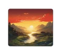 Mouse Mat Rising Sun 25X30Cm Durable Mouse Pads Portable Mousepads For Work Computer