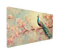 Mouse Mat River Gaming Mousepad Large 64 x 32 x 0.12in, Desk Mat for Wireless Mouse Keyboard Laptop, Waterproof Mousemat Snow Mountain Stitched Edges Non-Slip Rubber Base for Office Gaming model-1910