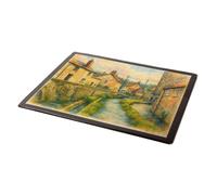 MOUSE MAT - River Lynch, Lyme Regis - Vintage Art Style