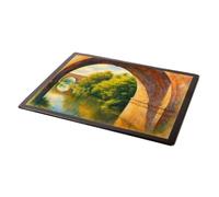 MOUSE MAT - River Mole, Leatherhead - Vintage Art Style