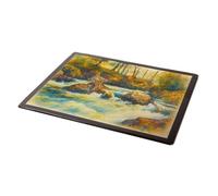 MOUSE MAT - Roaring Mill, Glen Nevis, Fort William - Vintage Art Style