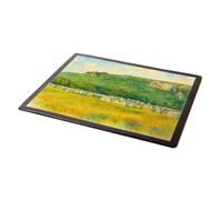 MOUSE MAT - Roberts Camp Lady Catherine Tower Llanddulas - Vintage Art Style