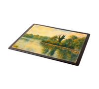 MOUSE MAT - Rotherham. The Island, Clifton Park - Vintage Art Style