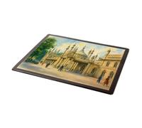 MOUSE MAT - Royal Pavilion Entrance, Brighton (b) - Vintage Art Style