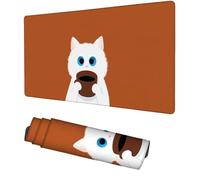 Mouse Mat Rusty Gaming Mouse Pad 800x300x3mm Mousepad Desk Pad Cat Mousemat, Keyboard Mat with Non Slip Rubber Base and Stitched Edges, Improved Precision and Speed, for Desk Accessories, f-441