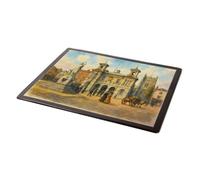 MOUSE MAT - Shrubsole Monumnent, Market Place, Kingston - Vintage Art Style