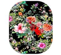 Mouse Mat, Small Mouse Pad, Mini Mousepads Cute, Washable Mouse Pads with Non-Slip Base Computer Mini Mouse Mat Portable for Office Laptop Desktop Travel Studying (Flowers)