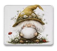 Mouse Mat, Snowball Mouse Pad, Small Mousepads Hat (3), 420x350x3mm, Mousemat with Non-Slip, Desk Mat Portable for Office Laptop Working Studying, Smooth Surface Desk Accessories, Washable c0-779