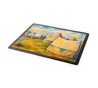 MOUSE MAT - South View, Snettisham Beach Holiday Camp - Vintage Art Style